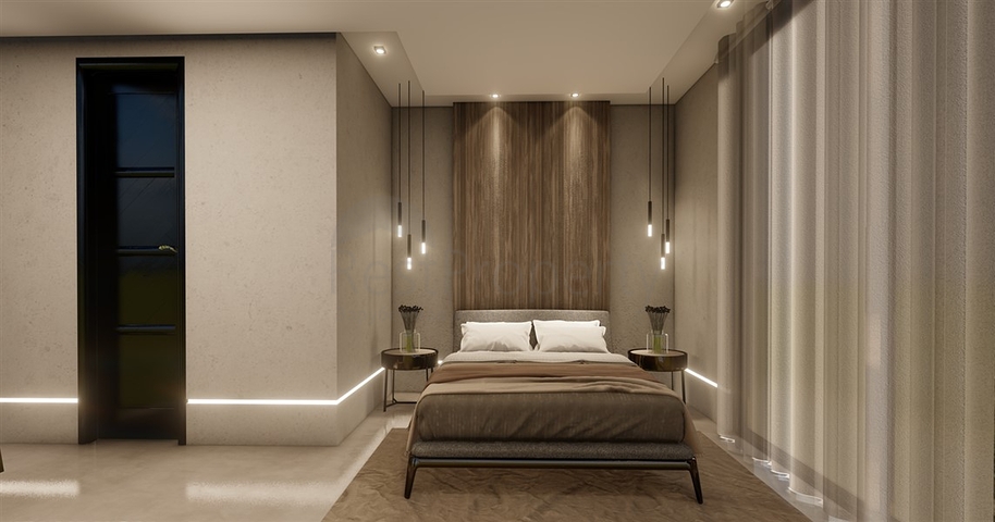 فيلات في منطقة سيكجيلي مع مناظر بانورامية خلابة