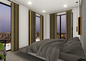 فيلات في منطقة سيكجيلي مع مناظر بانورامية خلابة