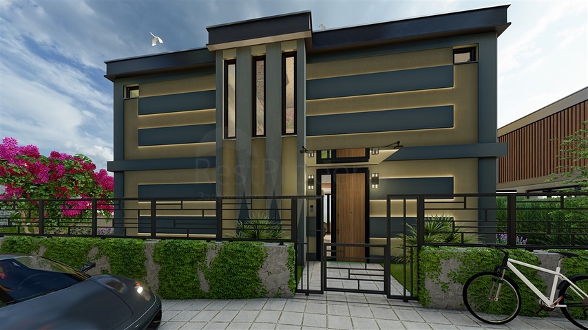 مشروع فيلا جديدة في منطقة بكتاش في وسط ألانيا