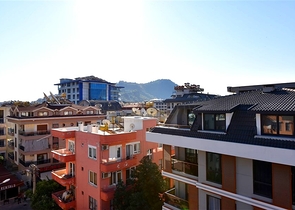 بنتهاوس في مجمع جديد مطل على البحر بالقرب من شاطئ كليوباترا