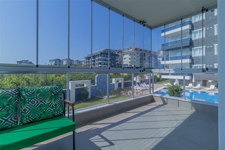 شقة 2 + 1 في منطقة أوبا 