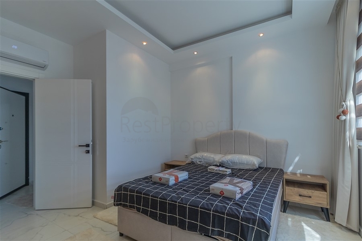 شقة 2 + 1 في منطقة أوبا 