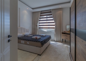 شقة 2 + 1 في منطقة أوبا 