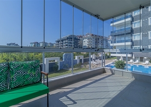 شقة 2 + 1 في منطقة أوبا 