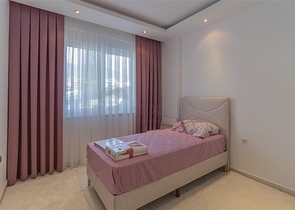 شقة 2 + 1 في منطقة أوبا 