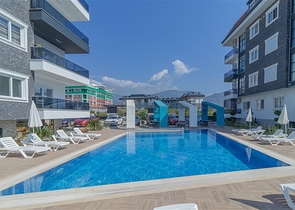 شقة 2 + 1 في منطقة أوبا 