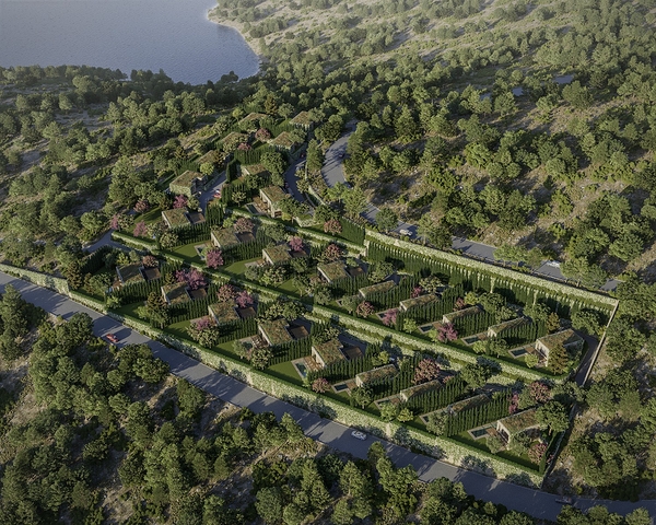 فلل بتصميم عصري أنيق مطلة على البحر في منطقة ياليكافاك