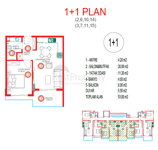 مجمع سكني فاخر بالقرب من البحر في المرحلة الأولى من البناء