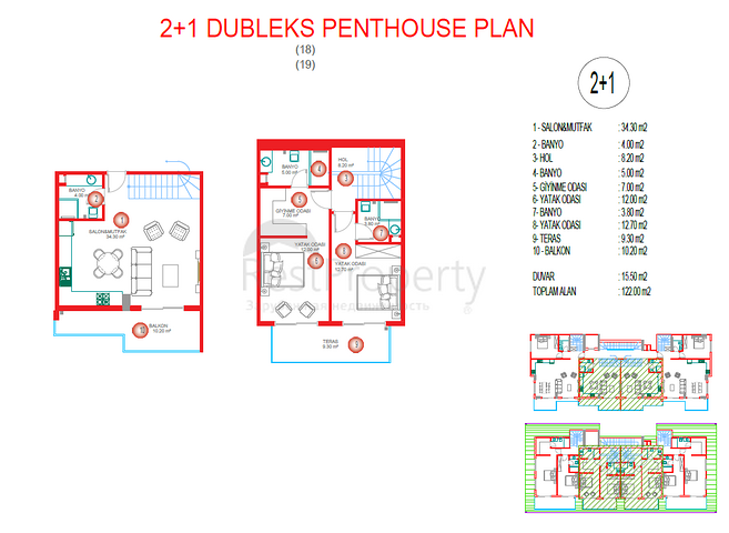 مجمع سكني فاخر بالقرب من البحر في المرحلة الأولى من البناء
