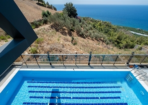 فيلا 3+1 مع إطلالة بانورامية في منطقة كارجيجاك