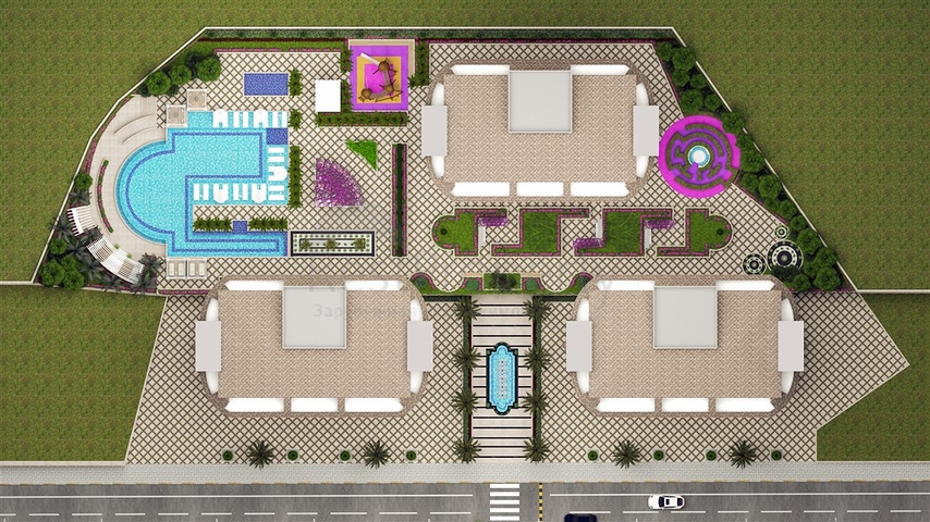 شقة 1+1 من مطور معروف على بعد 200 متر من البحر في منطقة توسمور