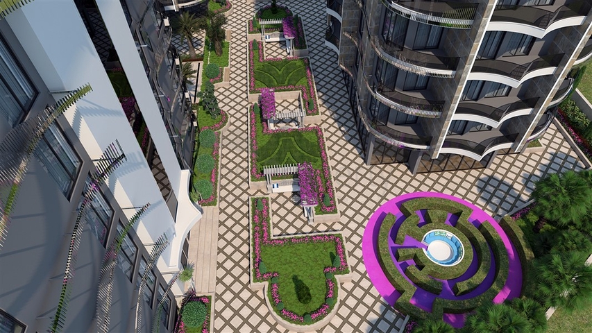 شقة 1+1 من مطور معروف على بعد 200 متر من البحر في منطقة توسمور