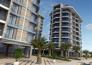 شقة 1+1 من مطور معروف على بعد 200 متر من البحر في منطقة توسمور