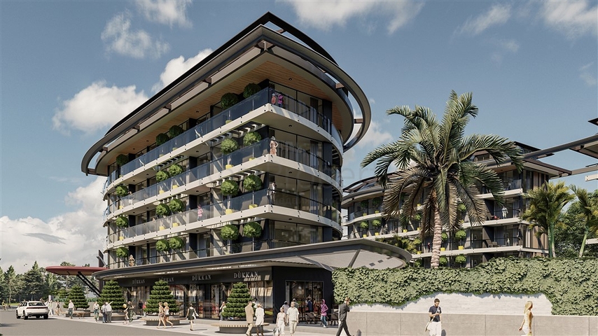 مشروع استثماري واسع النطاق في منطقة أوبا ، على بعد 300 متر من البحر