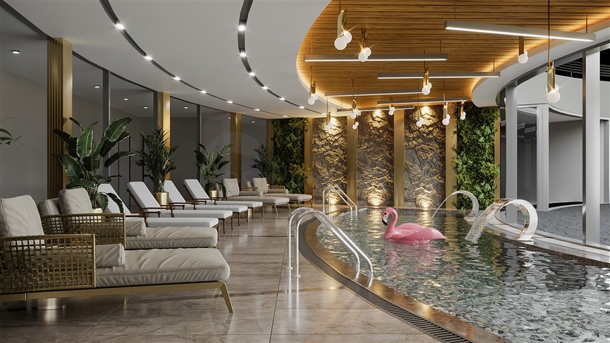 مشروع استثماري واسع النطاق في منطقة أوبا ، على بعد 300 متر من البحر