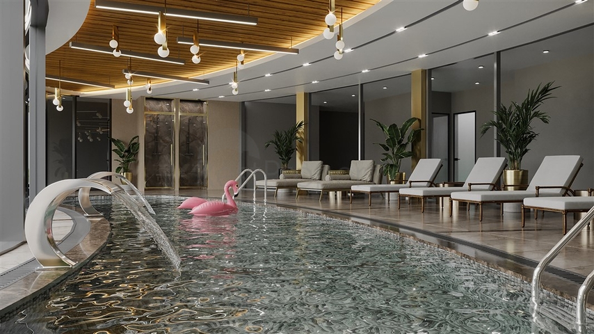 مشروع استثماري واسع النطاق في منطقة أوبا ، على بعد 300 متر من البحر