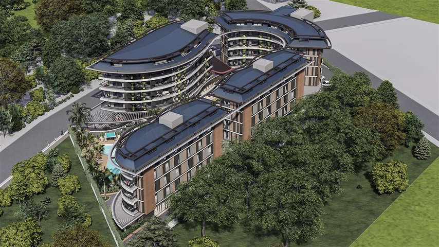 مشروع استثماري واسع النطاق في منطقة أوبا ، على بعد 300 متر من البحر