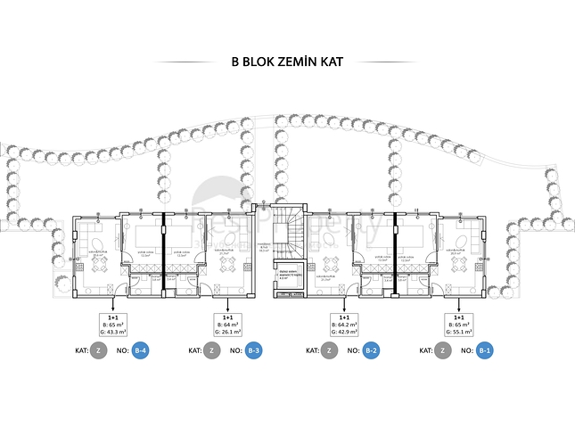 مشروع استثماري واسع النطاق في منطقة أوبا ، على بعد 300 متر من البحر