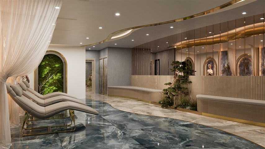 مشروع استثماري واسع النطاق في منطقة أوبا ، على بعد 300 متر من البحر