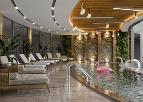 مشروع استثماري واسع النطاق في منطقة أوبا ، على بعد 300 متر من البحر