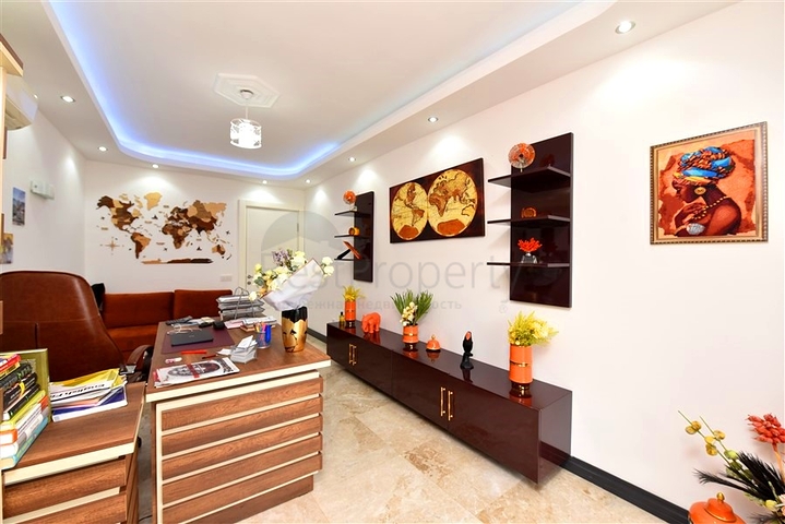 فيلا مفروشة مع مناظر بانورامية في وسط ألانيا