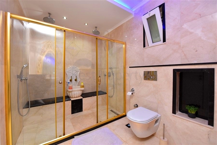 فيلا مفروشة مع مناظر بانورامية في وسط ألانيا