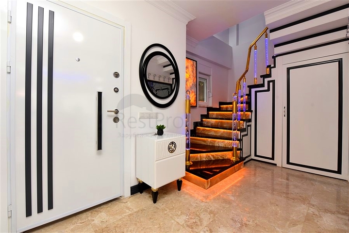 فيلا مفروشة مع مناظر بانورامية في وسط ألانيا