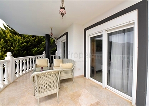 فيلا مفروشة مع مناظر بانورامية في وسط ألانيا