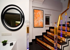 فيلا مفروشة مع مناظر بانورامية في وسط ألانيا