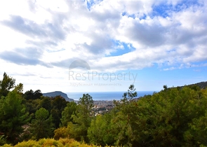 فيلا مفروشة مع مناظر بانورامية في وسط ألانيا