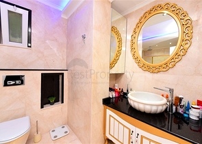 فيلا مفروشة مع مناظر بانورامية في وسط ألانيا