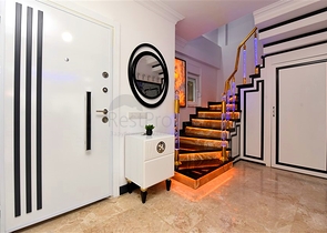 فيلا مفروشة مع مناظر بانورامية في وسط ألانيا