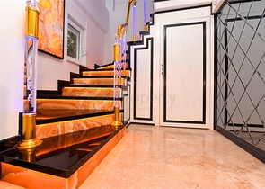 فيلا مفروشة مع مناظر بانورامية في وسط ألانيا