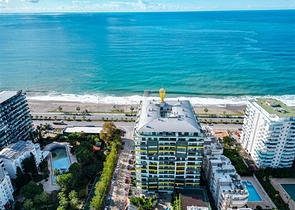 شقة 1+1 على الخط الأول في حي محمودلار 