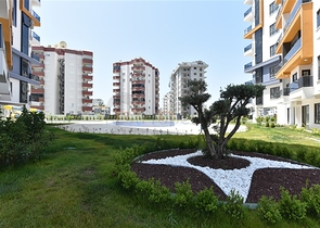 شقة 1+1 في مجمع حديث على ساحل البحر الأبيض المتوسط  