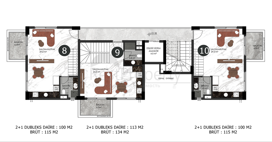 نادي في منطقة متطورة من أوبا