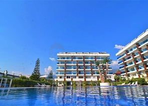 شقة كبيرة 1 + 1 في مجمع حديث في منطقة كيستل