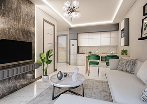 شقة 1+1 في منطقة محمودلار