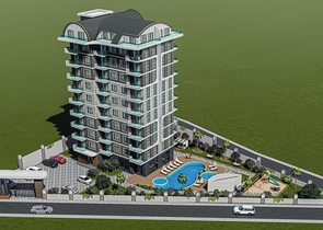 شقة 1+1 في منطقة محمودلار