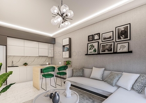 شقة 1+1 في منطقة محمودلار