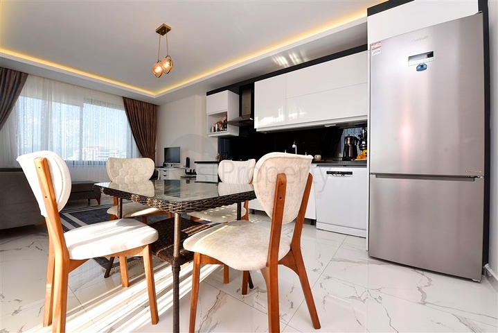 شقة فسيحة 1 + 1 في مجمع مع بنية تحتية متطورة