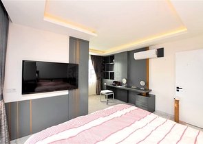 شقة فسيحة 1 + 1 في مجمع مع بنية تحتية متطورة