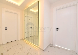 شقة فسيحة 1 + 1 في مجمع مع بنية تحتية متطورة