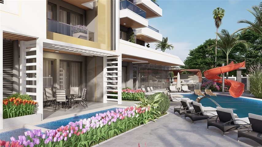 مجمع على الطراز الحديث في منطقة أوبا المرموقة 