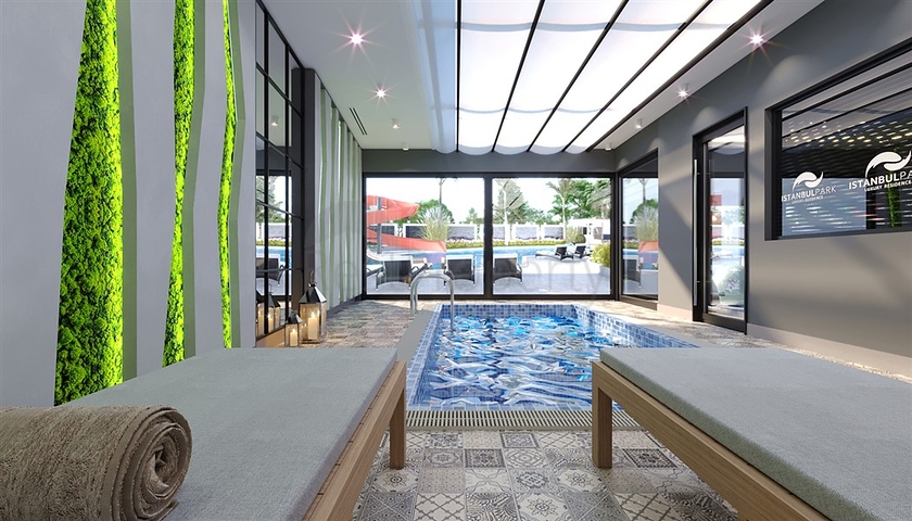 مجمع على الطراز الحديث في منطقة أوبا المرموقة 