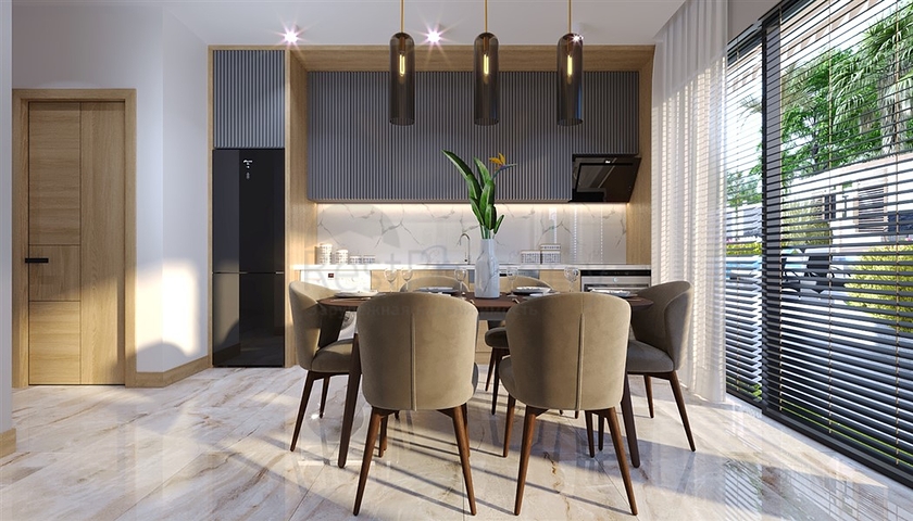 مجمع على الطراز الحديث في منطقة أوبا المرموقة 