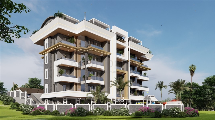 مجمع على الطراز الحديث في منطقة أوبا المرموقة 