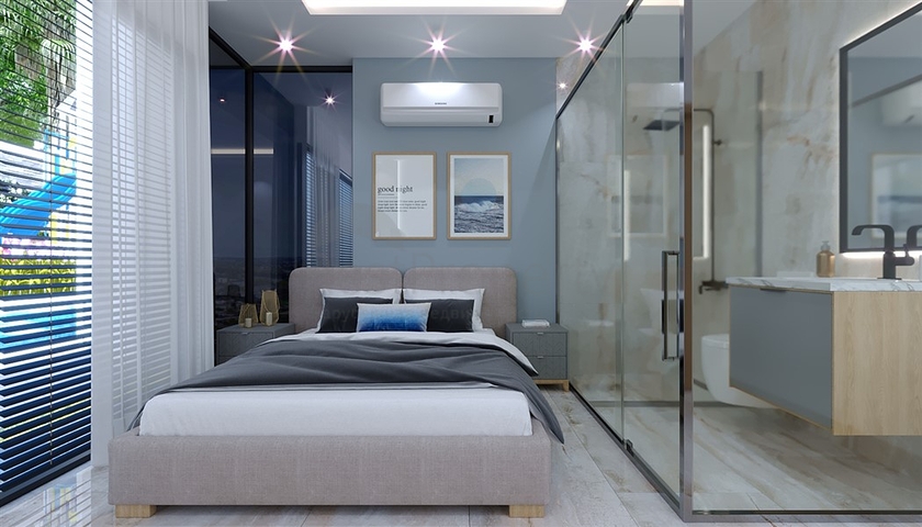 مجمع على الطراز الحديث في منطقة أوبا المرموقة 