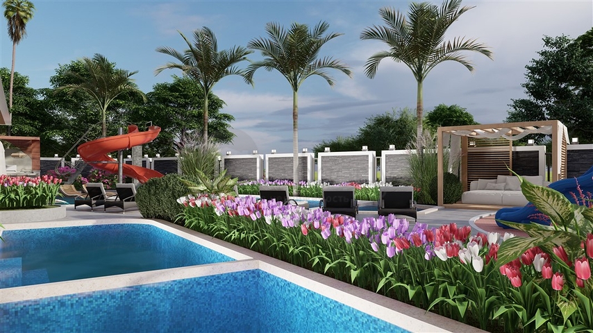 مجمع على الطراز الحديث في منطقة أوبا المرموقة 