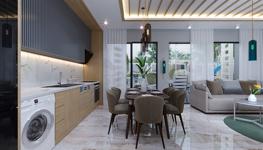 مجمع على الطراز الحديث في منطقة أوبا المرموقة 